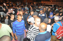  بالصور: وصول الفوج الثاني من حجاج مدينة اللد إلى ديارهم سالمين 